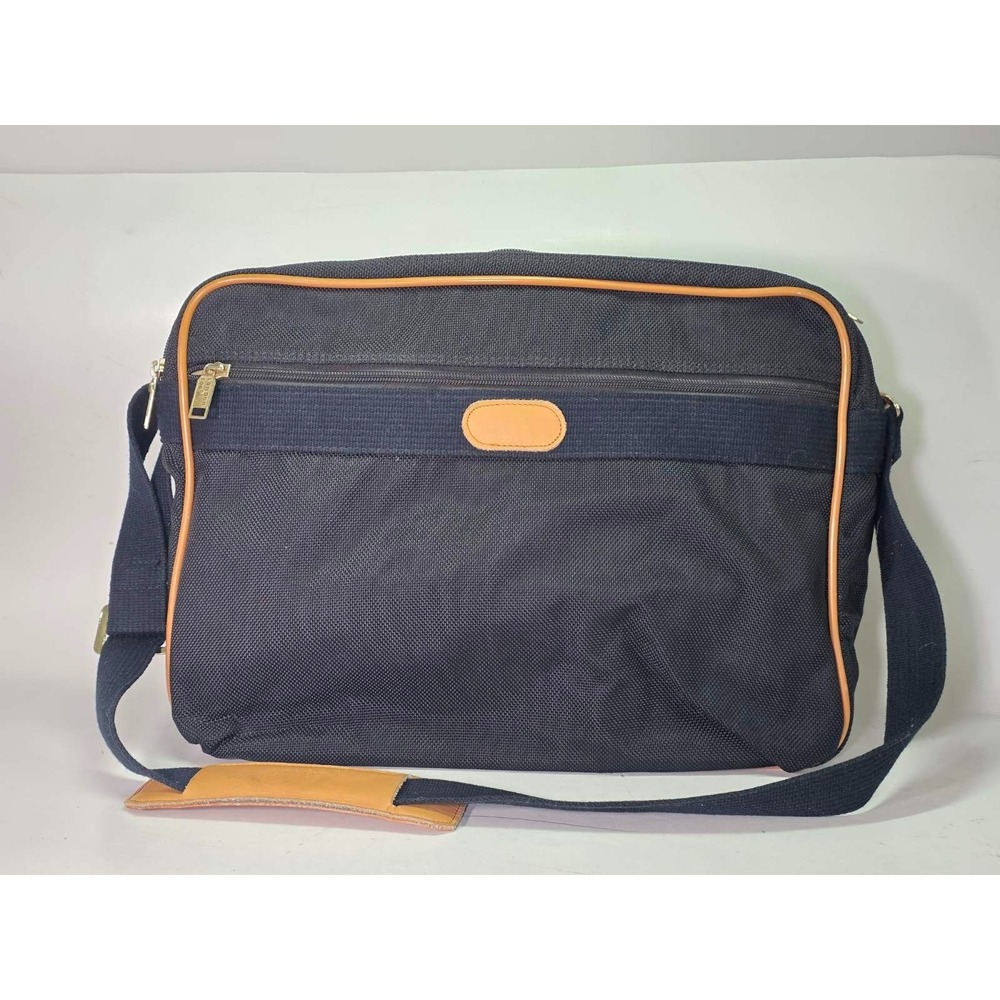 London Fog Laptop Messenger Crossbody Bag Luggage Travel Multi Section Carryon